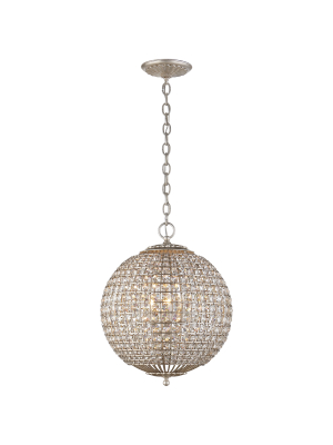 Renwick Small Sphere Chandelier In Various Colors