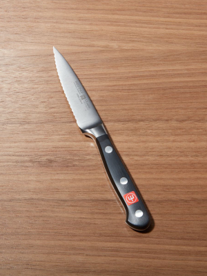 Wüsthof ® Classic 3.5" Serrated Paring Knife