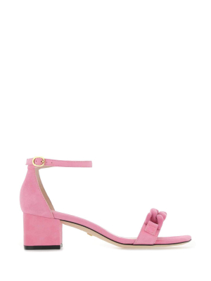 Stuart Weitzman Amelina Block Heel Sandals