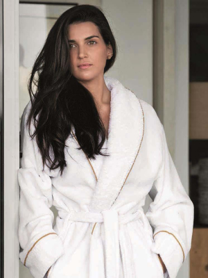 Graccioza Portobello Bath Robe - Gold - Available In 4 Sizes