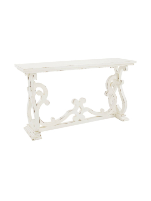 Christos Console White - Powell Company