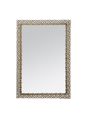 Made Goods Rocco Mirror - Polished Brass