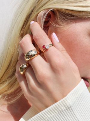 Touch Of Glam Ring In Rose