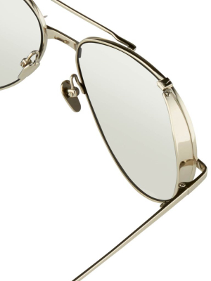 Linda Farrow 426 C2 Aviator Sunglasses