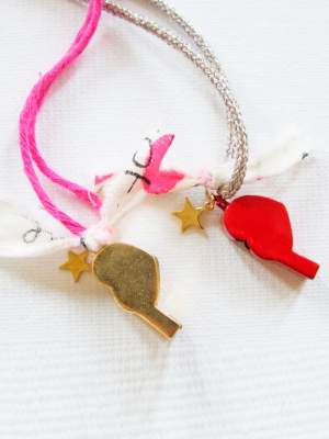 Heart Whistle Necklace