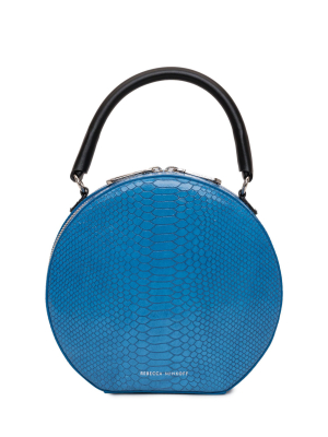 Rebecca Minkoff Embossed Round Top-handle Bag