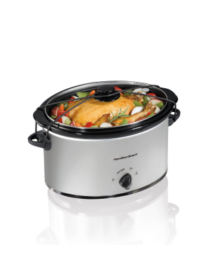 Hamilton Beach 7qt Slow Cooker - Silver