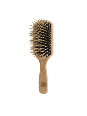 Tek Paddle Brush With Long Wooden Pins