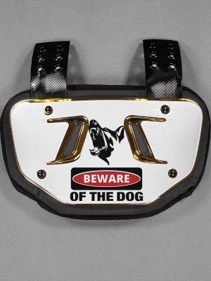 Beware Of The Dog Sticker For Back Plate