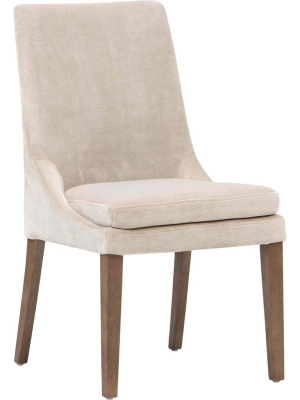 Racquel Dining Chair, Romo Linen, Set Of 2