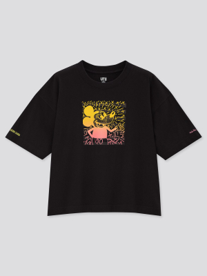 Women Mickey Mouse X Keith Haring Ut (short-sleeve Graphic T-shirt)