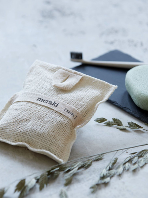 Meraki Bath Mitt In Herbs