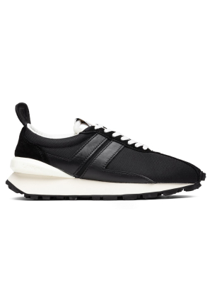 Lanvin Mesh Running Sneaker - Black