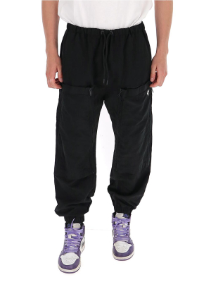 Marcelo Burlon County Of Milan Pocketed Drawstring Pants