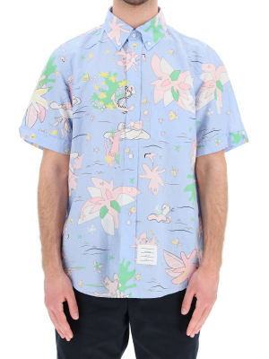 Thom Browne Hawaiian Printed Shirt