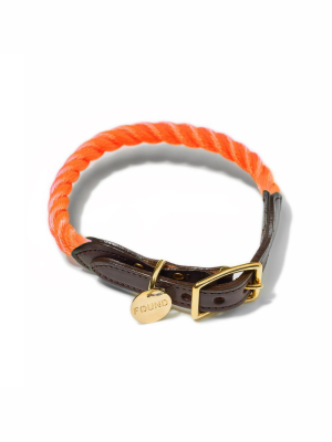 Marine-grade Cat & Dog Collar - Rescue Orange