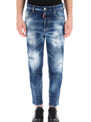 Dsquared2 Distressed Slim-fit Jeans