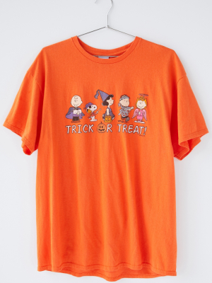 Junk Food Peanuts Trick Or Treat Tee