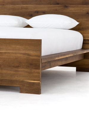 Holland Bed - Dark Smoked Oak