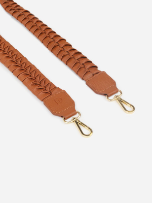 The Fishtail Braid Strap - Brown