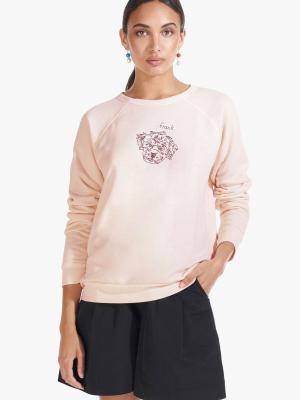 Custom Sweatshirt | Light Pink