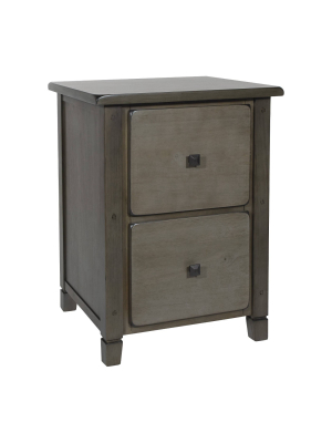 Hillsboro File Cabinet Gray Wash - Osp Home Furnishings