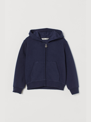 Hooded Sweatshirt Jacket