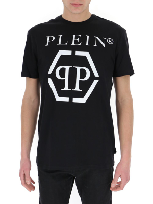 Philipp Plein Logo Printed T-shirt