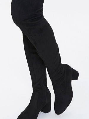 Over-the-knee Sock Boots