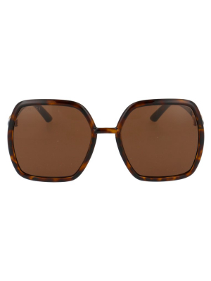 Gucci Eyewear Square Frame Sunglasses