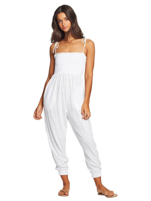 Vitamin A Moonlight Jumpsuit In White