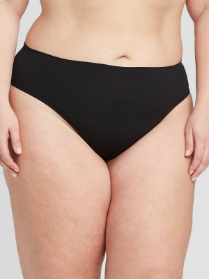 Women's Plus Size Seamless Thong - Auden™