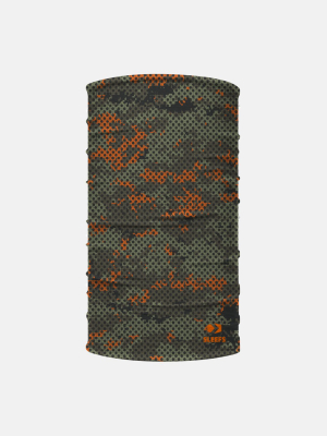 Combat Camo Orange Neck Gaiter