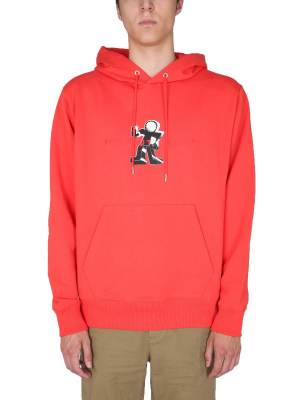 Helmut Lang Figure Drawstring Hoodie