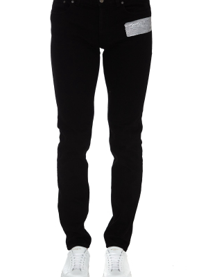 Givenchy Logo Band Skinny Jeans