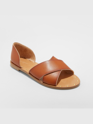 Women's Lois Crossband Sandals - Universal Thread™