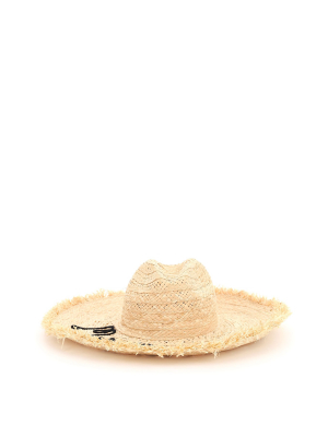 Miu Miu Logo Woven Hat