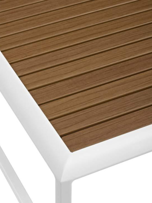 Mason Outdoor Patio Aluminum Coffee Table