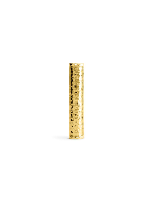 Hammertone Mezuzah Gold