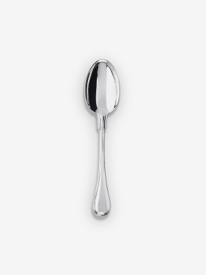 Consulat Dessert Spoon In Silver Plate By Puiforcat