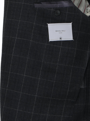 Boglioli Checked Two-piece Suit
