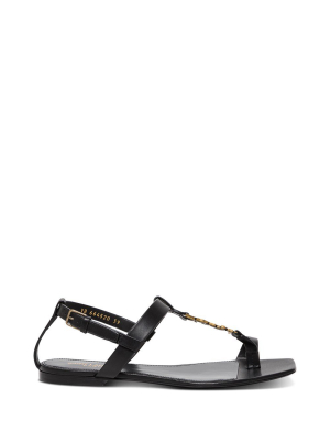 Saint Laurent Cassandra Thong Sandals