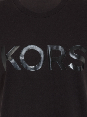 Michael Michael Kors Logo Printed T-shirt