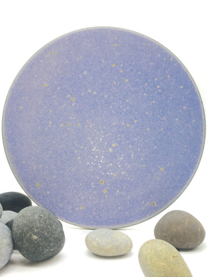Lunar Flat | 12" | Greystone/lavender