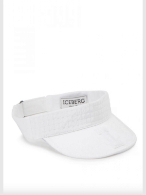 Iceberg - Vizor Hat: White