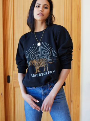 Tiger Sweatshirt - Black