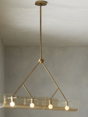 Bend Linear Chandelier