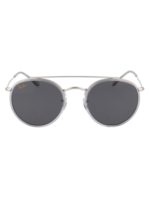 Ray-ban Round Double Bridge Legend Sunglasses