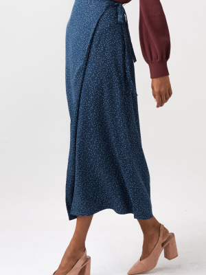 The Midi Wrap Skirt