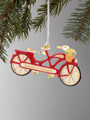 Bicycle Built For Two Ornament